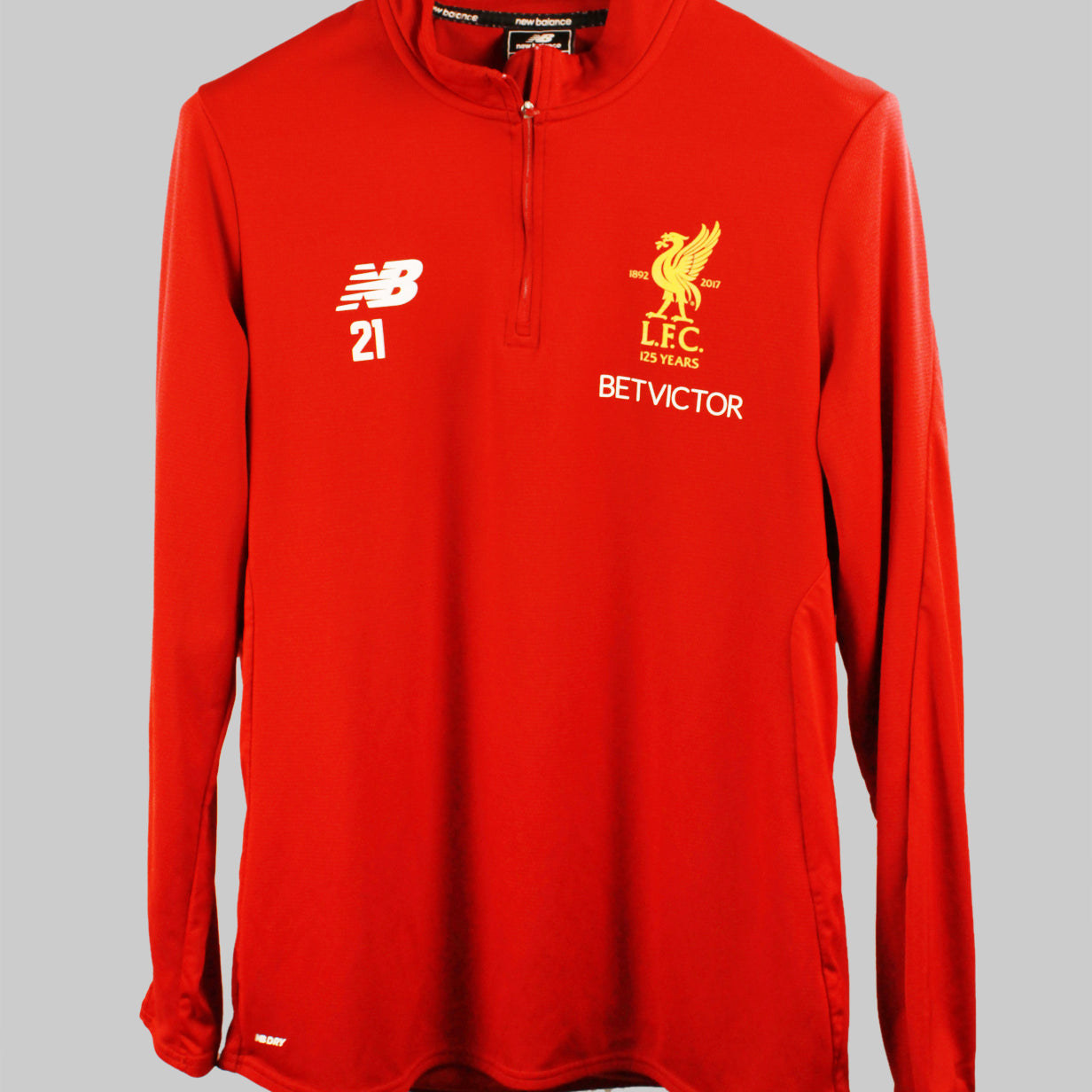 Liverpool 2017-18 125 Years Training Jacket Kit (L)