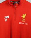 Liverpool 2017-18 125 Years Training Jacket Kit (L)