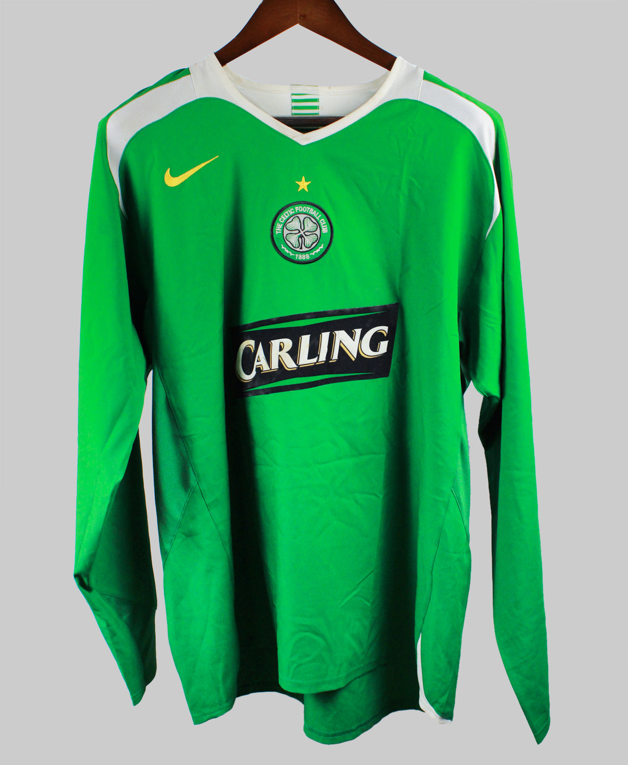 Celtic 2005-06 Long Sleeve Away Kit (XL)