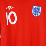 England 2009-10 Rooney Away Kit (L)