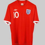 England 2009-10 Rooney Away Kit (L)