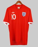 England 2009-10 Rooney Away Kit (L)