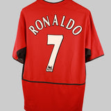 Manchester United 2003-04 Ronaldo Home Kit (XL)