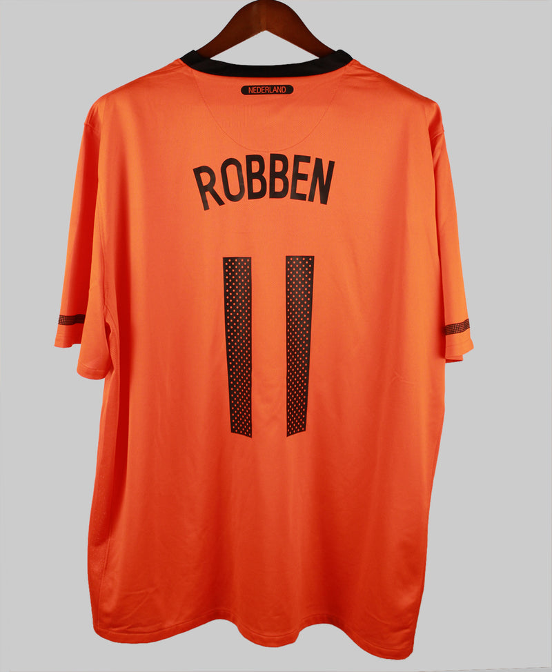 Netherlands 2010-11 Robben Home Kit (2XL)