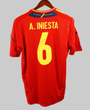 Spain 2012 Iniesta Home Kit W/ Tags (M)