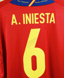 Spain 2012 Iniesta Home Kit W/ Tags (M)