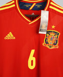 Spain 2012 Iniesta Home Kit W/ Tags (M)