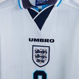England 1996-97 Shearer Home Kit   (L)