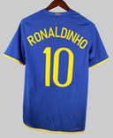 Brazil 2008 Ronaldinho Away Kit (S)