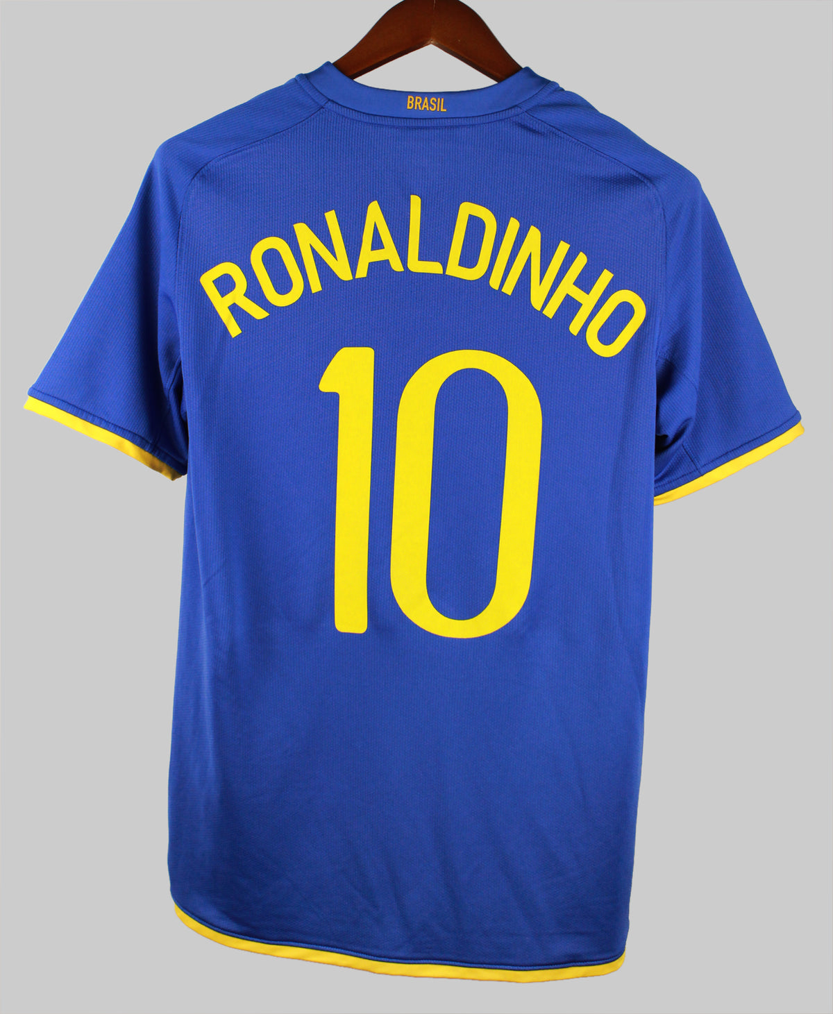 Brazil 2008 Ronaldinho Away Kit (S)