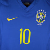 Brazil 2008 Ronaldinho Away Kit (S)