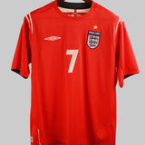 England 2004 Beckham Away Kit (L)