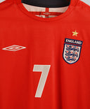 England 2004 Beckham Away Kit (L)