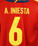 Spain 2012-13 Iniesta Home Kit W/Tags (S)