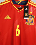 Spain 2012-13 Iniesta Home Kit W/Tags (S)