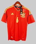 Spain 2012-13 Iniesta Home Kit W/Tags (S)