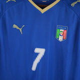 Italy 2008 Del Piero Home Kit (XL)