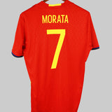 Spain 2016-17 Morata Home Kit (L)