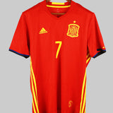 Spain 2016-17 Morata Home Kit (L)