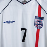 England 2001-02 Beckham  Home Kit (XL)