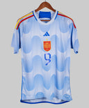 Spain 2022-23 Gavi Away Kit (L)