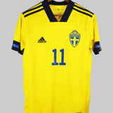 Sweden 2020-21 Isak Home Kit (S)