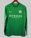 Manchester City 2017-18 Ederson M.  Home Kit (L)