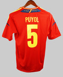 Spain 2012 Puyol Home Kit W/ Tags (S)
