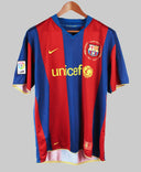 Barcelona 2007-08 Ronaldinho Home Kit (2XL)