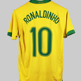 Brazil 2006-07 Ronaldinho Home Kit (M)