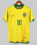 Brazil 2006-07 Ronaldinho Home Kit (M)