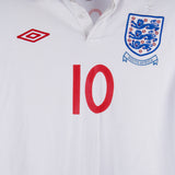 England 2009-10 Rooney Home Kit (L)