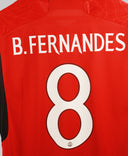 Manchester United 2023-24 B. Fernandes Home Kit W/ Tags (L)