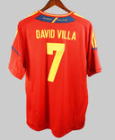 Spain 2012 David Villa Home Kit W/ Tags (2XL)