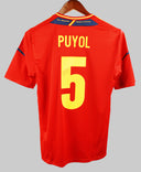 Spain 2012 Puyol Home Kit W/ Tags (S)