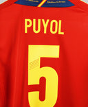 Spain 2012 Puyol Home Kit W/ Tags (S)