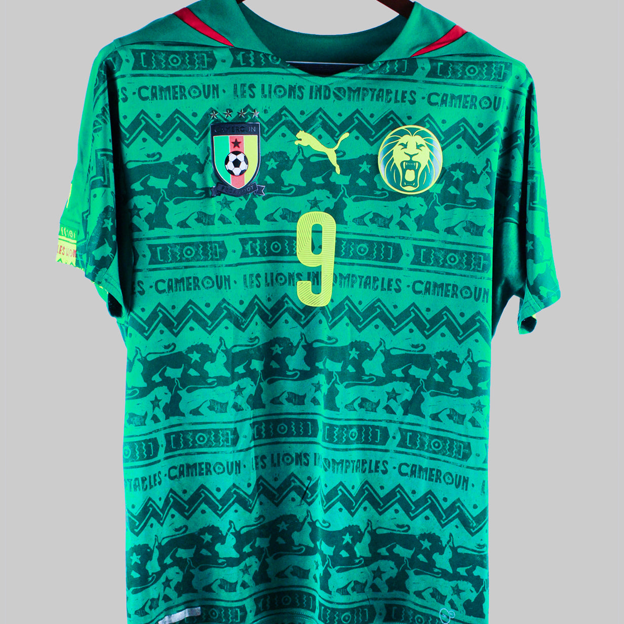 Cameroon 2014-15 Etoo Home Kit  (M)