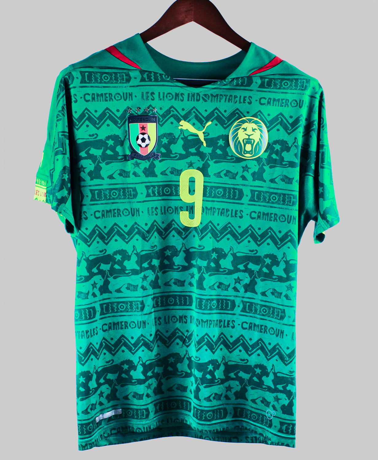 Cameroon 2014-15 Etoo Home Kit  (M)