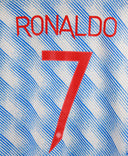 Manchester United 2021-22 Ronaldo Away Kit  (L)