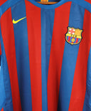 Barcelona 2005-06 RONALDINHO Home Kit (XL)