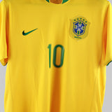 Brazil 2006-07 Ronaldinho Home Kit  (M)