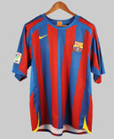 Barcelona 2005-06 RONALDINHO Home Kit (XL)