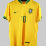Brazil 2006-07 Ronaldinho Home Kit  (M)