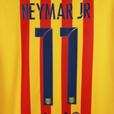 Barcelona 2015-16 Neymar Jr Away Kit (XL)