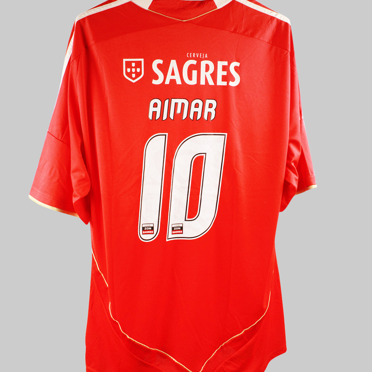 Benfica 2011-12 Aimar Home Kit  (2XL)