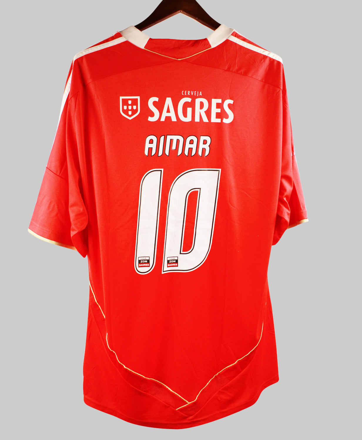 Benfica 2011-12 Aimar Home Kit  (2XL)