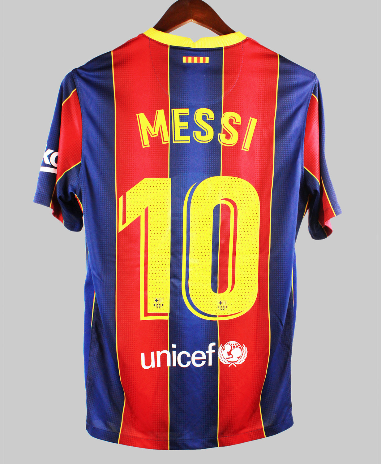 Barcelona 2020-21 Messi Home Kit  (M)