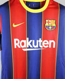 Barcelona 2020-21 Messi Home Kit  (M)