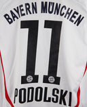 Bayern Munich 2006-07 Podolski Away Kit (YL)