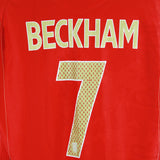 England 2006-07 Beckham Away Kit (L)
